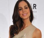 Eliza Dushku à l'amfAr hier à New York