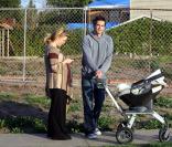 Poppy Montgomery, Adam Kaufman et Jackson Philip