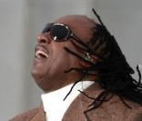 Stevie Wonder lors de l'intronisation de Barack Obama à la Maison Blanche