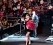 Marc Anthony et Jennifer Lopez présentent leurs bébés à la foule
