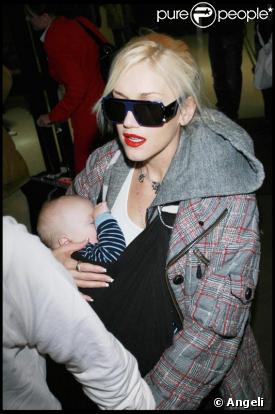 Gwen Stefani et Zuma que rien ne perturbe