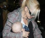 Gwen Stefani et Zuma que rien ne perturbe
