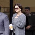 Katie Holmes : de retour à New York super lookée... et déjà en plein travail !