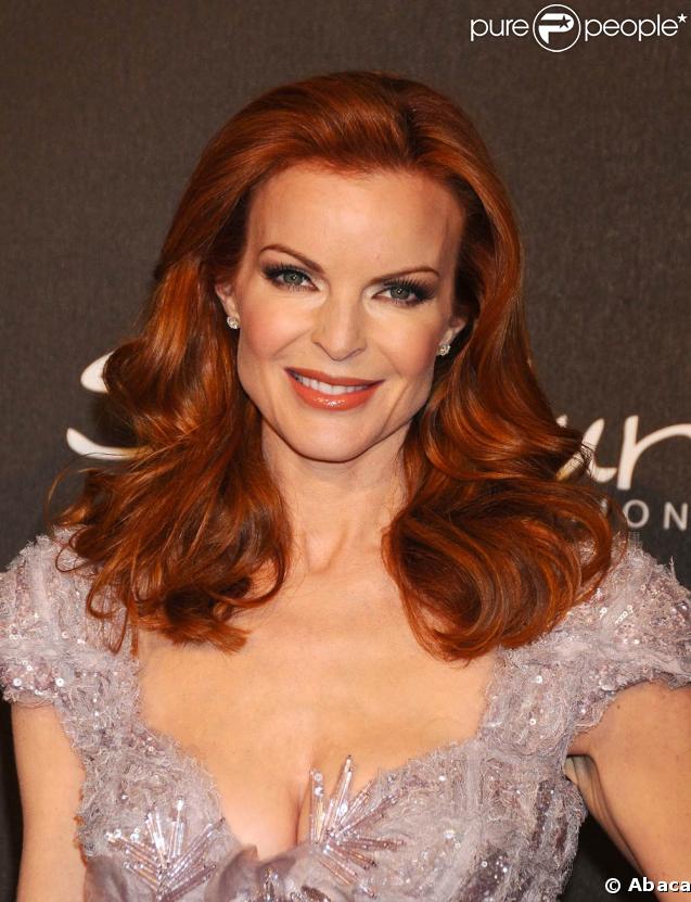 Une Marcia Cross absolument divine hier soir, qui a irradié de sa classe le tapis rouge de l'événement... 