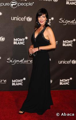La splendide, voluptueuse et ténébreuse Laura Harring, qui avait été sublimée par David Lynch dans le magnifique "Mulholland Drive"...