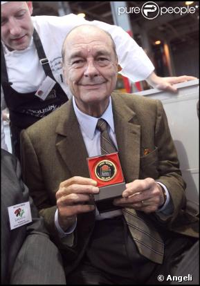 Jacques Chirac au Salon de l'Agriculture