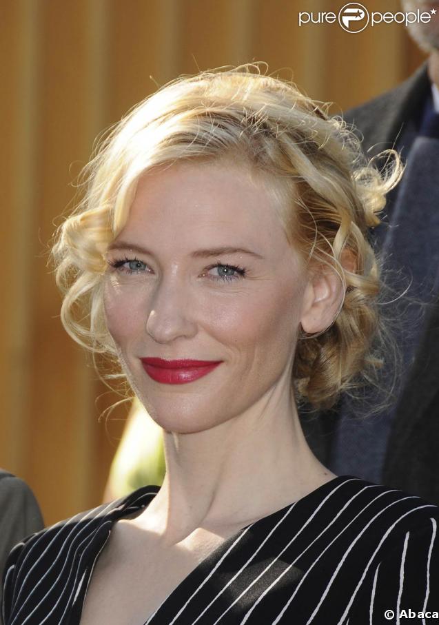 La comédienne australienne Cate Blanchett de 39 ans, récemment vue dans L'Etrange histoire de Benjamin Button 