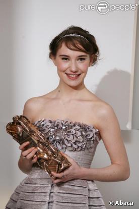 Deborah François élue meilleur espoir féminin pour le film Le premier jour du reste de ta vie 
