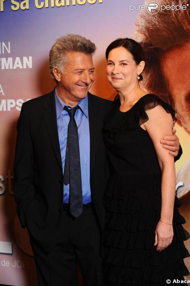 Dustin Hoffman et sa femme Lisa pour la Première de 