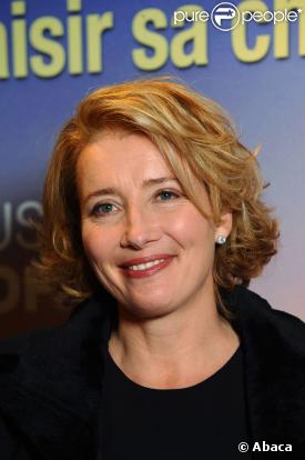 Emma Thompson pour la Première de Last Chance For Love à Paris, jeudi 26 février