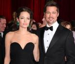 Angelina Jolie et Brad PItt en couple pendant les Oscars