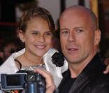 Bruce Willis avec sa fille Tallulah Belle en 2004 