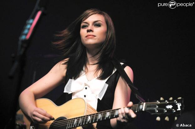 Amy Macdonald lors d'un concert au Bataclan, à Paris, en novembre 2008