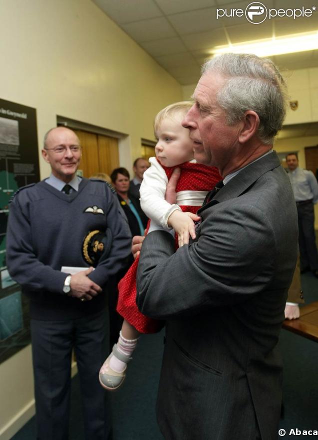 Le Prince Charles en visite à la vallée du RAF. 02/03/09
