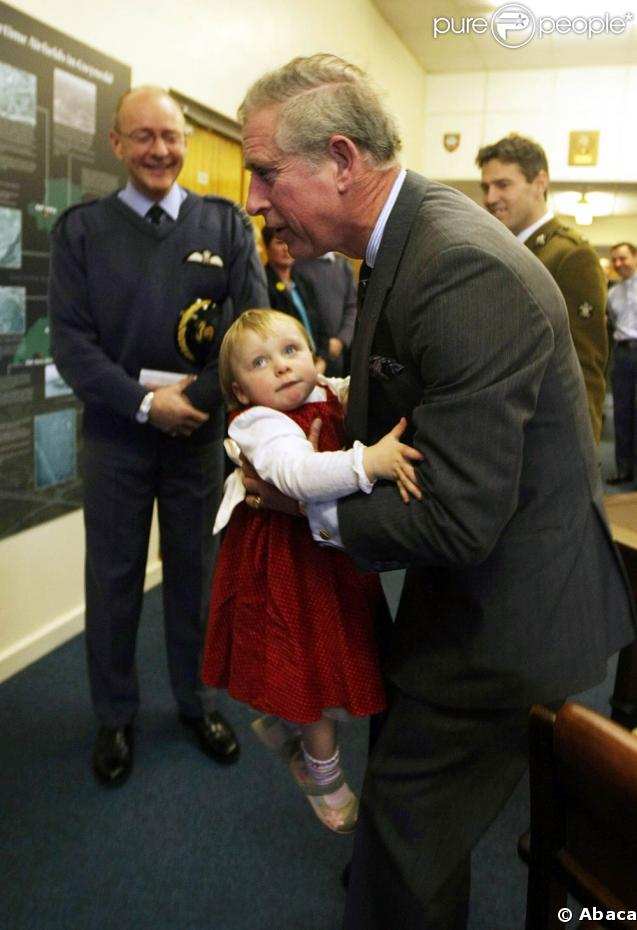 Le Prince Charles en visite à la vallée du RAF. 02/03/09