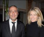 Linda Lacoste et Bruno Bensoussan au gala de charité organisé au profit de l'hôpital Hadassah de Jérusalem. 05/03/09