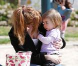 Isla Fisher et sa fille Olive