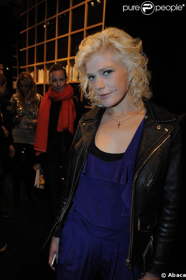 Micky Green au défilé Sonia Rykiel, pour sa collection de prêt-à-porter automne/hiver 2009-2010, le 8 mars 2009, à Paris.