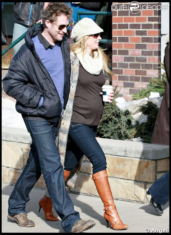 Anne Heche (enceinte)  et James Tupper au festival de Sundance le 17/01/2009 