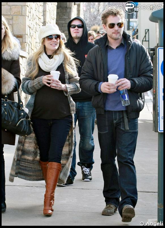 Anne Heche (enceinte)  et James Tupper au festival de Sundance le 17/01/2009