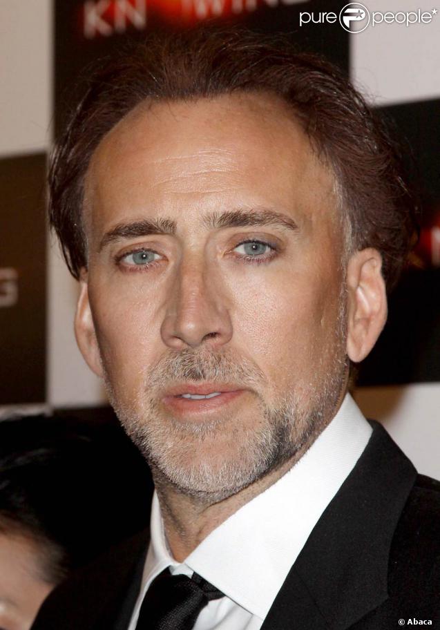 Nicolas Cage, à l'AMC Loews Lincoln Square Theatre de New York, le 9 mars 2009, à l'occasion de l'avant-première de 