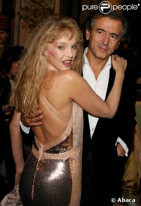 Arielle Dombasle et BHL.