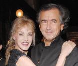 Arielle Dombasle et BHL.