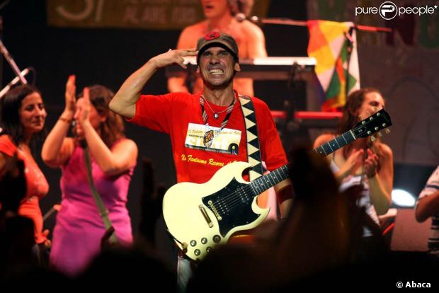 Manu Chao en concert au Luna Park Stadium de Buenos Aires