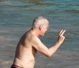 Steve Martin à St Barth: encore 2 vagues et on rentre !