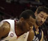 Marko Jaric lors de la rencontre opposant les Memphis Grizzlies et les Philadelphia 76ers le 11 février 2009 