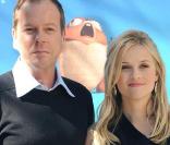 Kiefer Sutherland et Reese Witherspoon à Madrid pour la première de Monstres contre Aliens