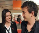 Renan Luce et Lolita Séchan lors des Victoires de la Musique en 2008