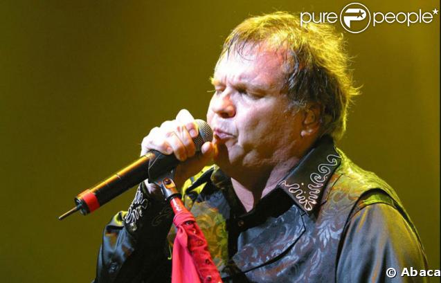 Le chanteur texan Meat Loaf, alias Marvin Lee Aday 