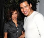 Eva Longoria et Mario Lopez lundi 15 mars à Los Angeles au restaurant Beso