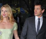 La charmante Claire Danes et son compagnon Hugh Dancy, lors de l\'avant-première du documentaire consacré au créateur italien, Valentino : The Last Emperor, au musée d\'art moderne de New York, le 17 mars 2009 !