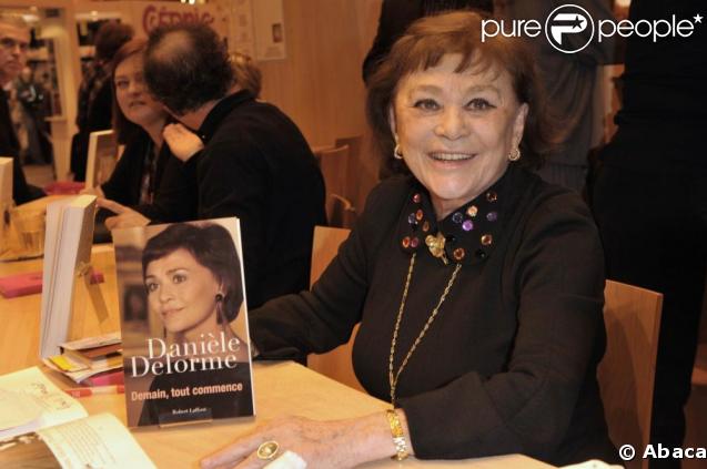 Danièle Delorme au Salon du Livre. 17/03/09