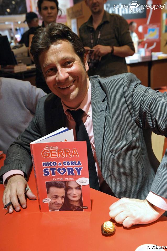 Laurent Gerra au Salon du Livre. 17/03/09