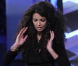 Afef Jnifen sur le plateau de  Very Victoria . 17/03/09