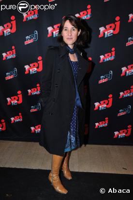 Alexia Laroche-Joubert, charmante, au VIP Room Theatre, à l'occasion du quatrième anniversaire de NRJ 12, à Paris, le 18 mars 2009 !