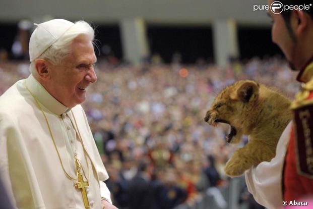 le pape Benoit XVI