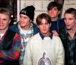 Robbie Williams et les Take That en 1993 
