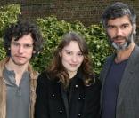 Nicolas Giraud, Déborah François et François Vincentelli, lors du 20e Festival International du Film de Valenciennes, qui s'est tenu du 26 au 29 mars 2009 !