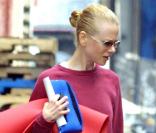 Nicole Kidman à New York prête à commencer sa séance de Yoga