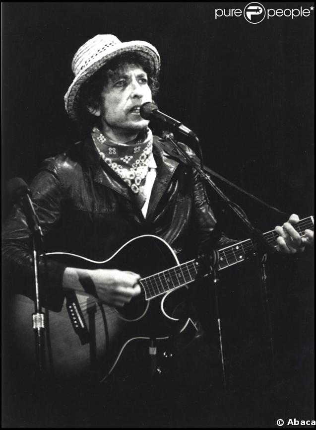 Dylan sur scène en 1984