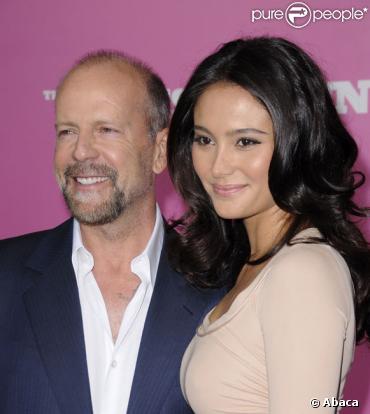 Bruce Willis et Emma Heming en août 2008 