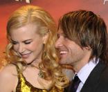 Keith Urban et Nicole Kidman à la première du film  Australia  à Madrid en décembre 2008