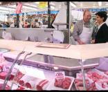 Rachida Dati sur le marché de Sucy
