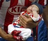 Sergio Agüero et son fils Benjamin