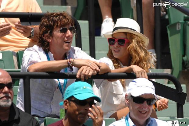 La chanteuse Paulina Rubio et son chéri Nicolas