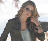 Alessandra Ambrosio, lors d'un shooting pour Victoria's Secret, le 7 avril 2009, à Malibu !